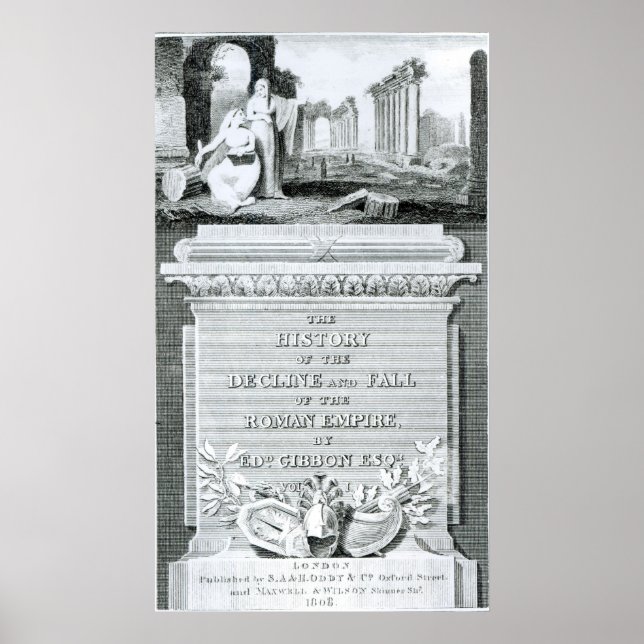 Die Geschichte des Niedergangs und des Untergangs  Poster (Vorne)