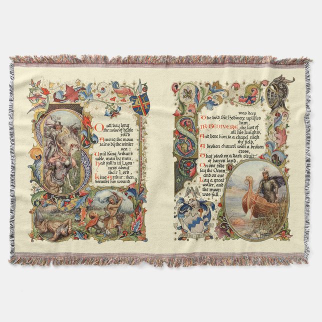 Die Geschichte König Artus Rugs Decke (Vorderseite)
