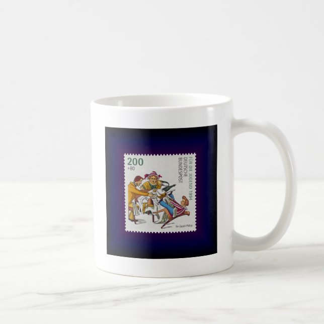 Die Geschichte vom Zappel-Philipp ~ Fidgety Philip Kaffeetasse (Rechts)
