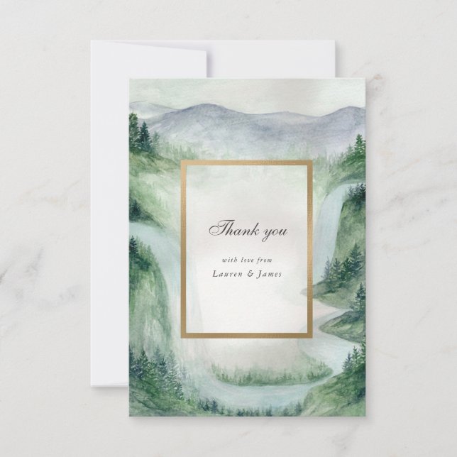 Die Geschichte von uns Dankeskarte (Vorderseite)