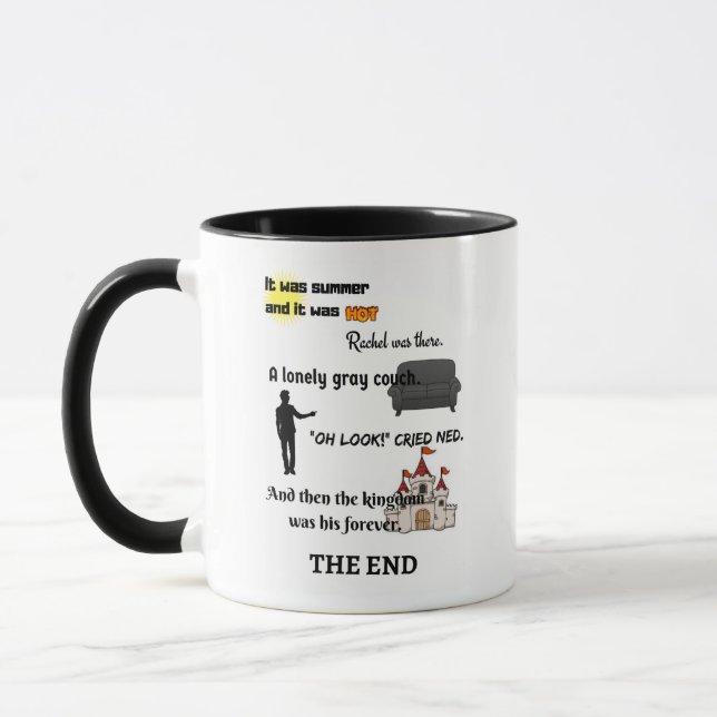 Die Geschichten-Tasse des Krämers Tasse (Links)