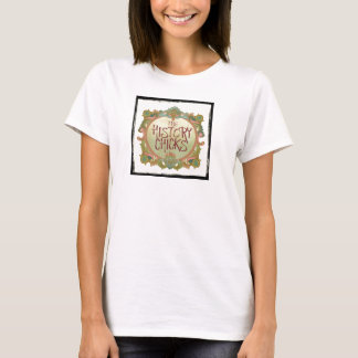 Die Geschichtsküken-Logo-Shirts, kleinere Grafik T-Shirt