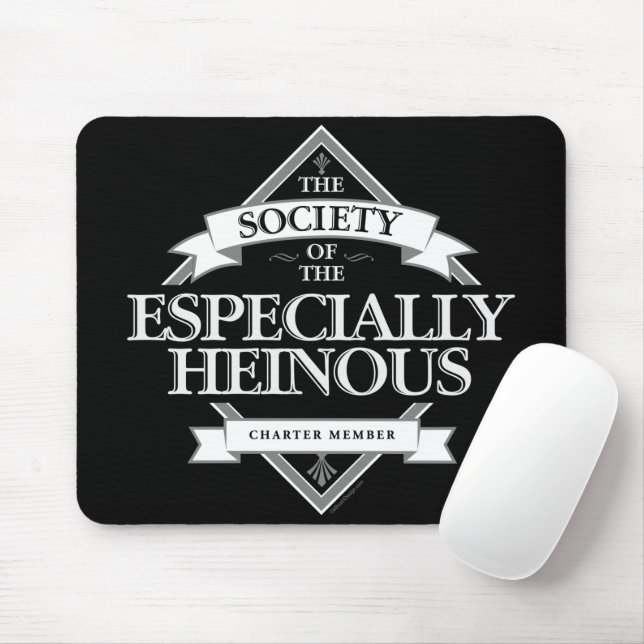Die Gesellschaft des Besonderen Heinous Mousepad (Mit Mouse)