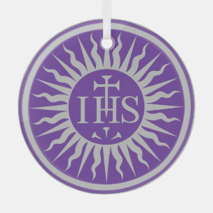 Die Gesellschaft Jesu - Jesuit Ornament Aus Glas