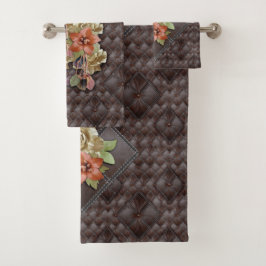 Die Gestaltung der 3D Lederakademie Badhandtuch Set