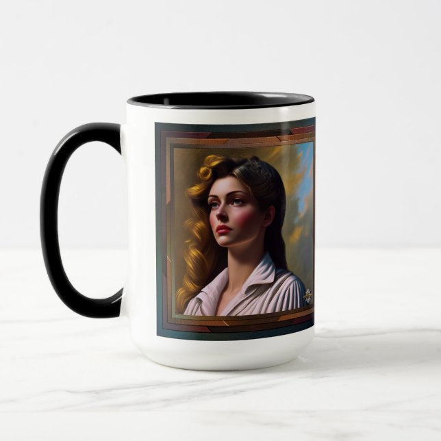 Die Gestaltung der zukünftigen AI Concept Art von  Tasse (Links)