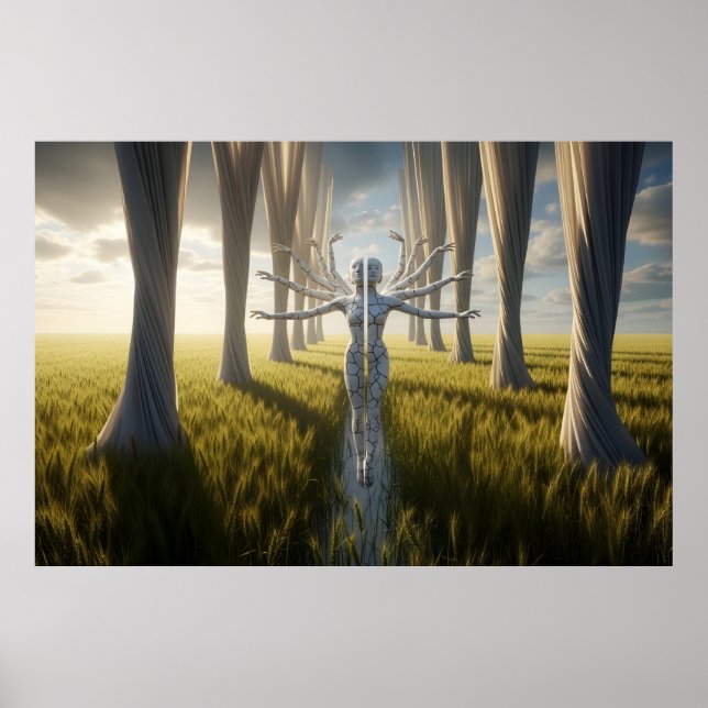 Die geteilte Seele in der unendlichen Ernte Poster (Vorne)