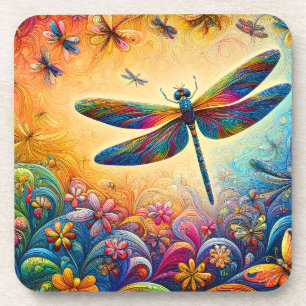 Die Getränkeküste der Dragonfly Getränkeuntersetzer