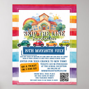 die Gewinnspiel-Lose für die Schule überspringen Poster