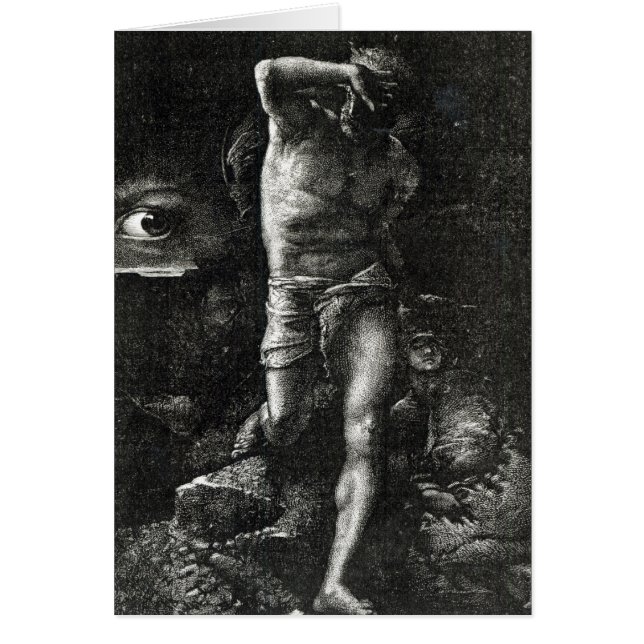 Die Gewissenhaftigkeit oder, das Auge, das Kain (Vorne)
