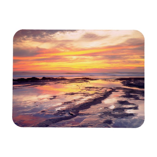 Die Gezeitenpools der Sunset Cliffs Magnet (Horizontal)