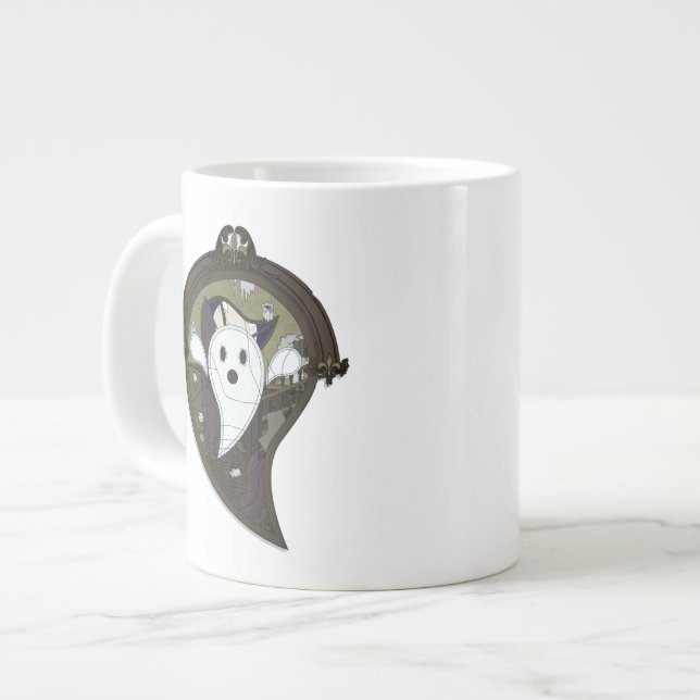 Die Ghost-Spezialität-Tasse Jumbo-Tasse (Vorderseite Links)