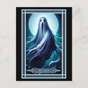 Die Ghost-Tarot-Karte Postkarte