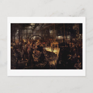 Die Gießereipostkarte Postkarte