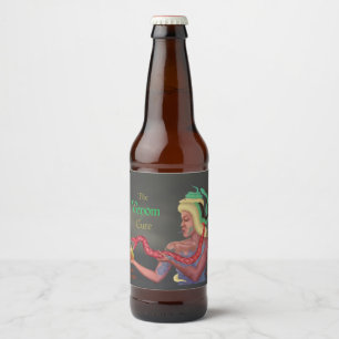 Die Gift-Heilung (Name u. Art) Bierflaschenetikett