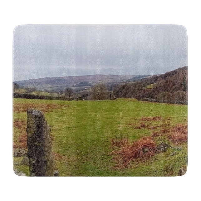 Die Gipfel Schneidebrett (Vorderseite)