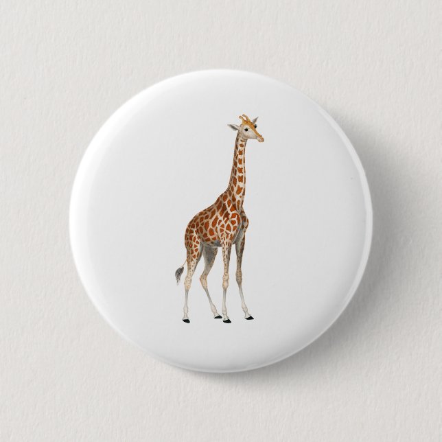 Die Giraffe Button (Vorderseite)