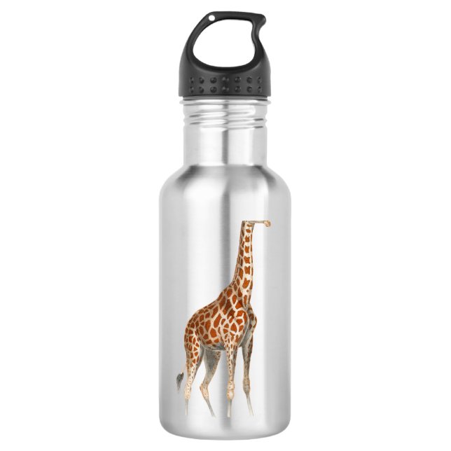 Die Giraffe Edelstahlflasche (Vorderseite)