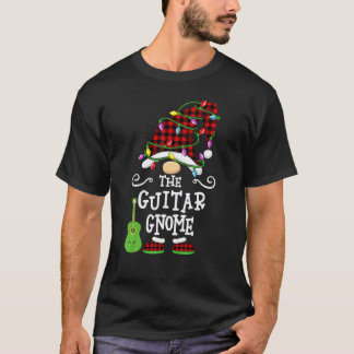 Die Gitarre Gnom Passende Familien Gruppe Weihnach T-Shirt