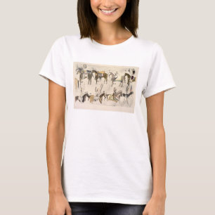 Die "Give-away"-Feier (Tinte auf Papier) T-Shirt