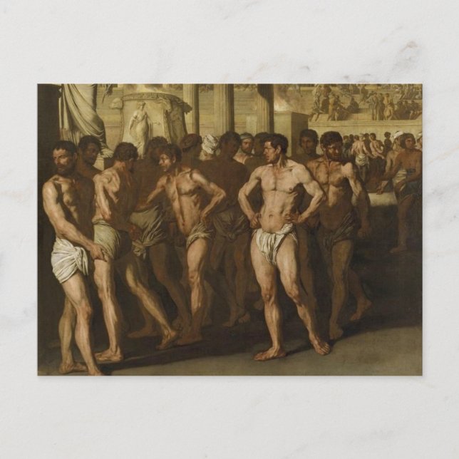 Die Gladiatoren Postkarte (Vorderseite)