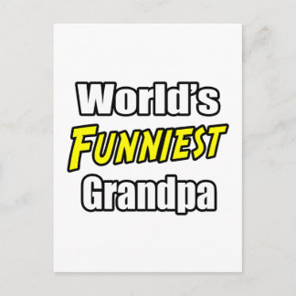 Die glänzendste Großvater der Welt Postkarte