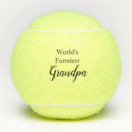 Die glänzendste Großvater der Welt Tennisbälle