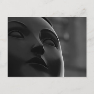 die Glätte ihrer Botero-Statue Postkarte