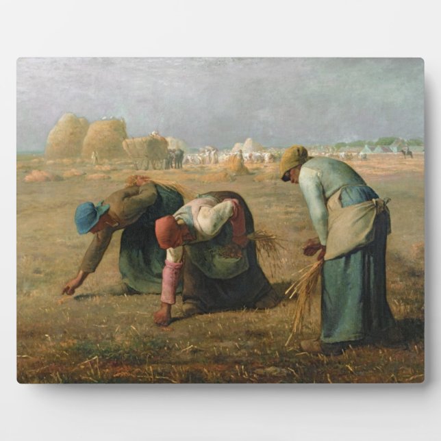 Die Gleaners, 1857 Fotoplatte (Vorderseite)
