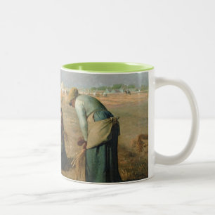 Die Gleaners, 1857 Zweifarbige Tasse