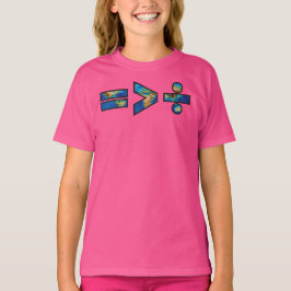 Die Gleichheit ist größer als die Division T-Shirt