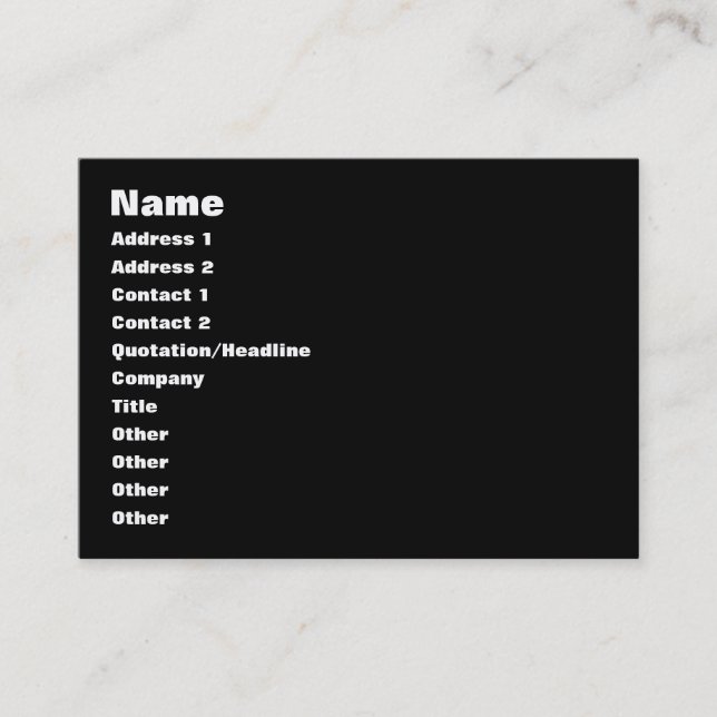 Die Gleichung der Liebe für Frauen Visitenkarte (Vorderseite)