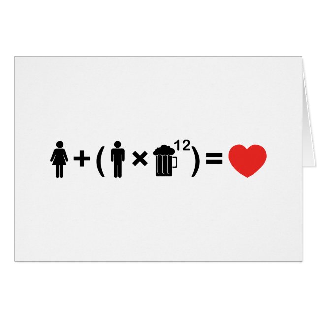 Die Gleichung der Liebe für Männer (Vorderseite (Horizontal))