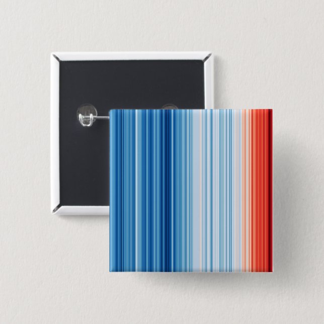 Die globale Erwärmung trostet dem Klimawandel der  Button (Vorne & Hinten)