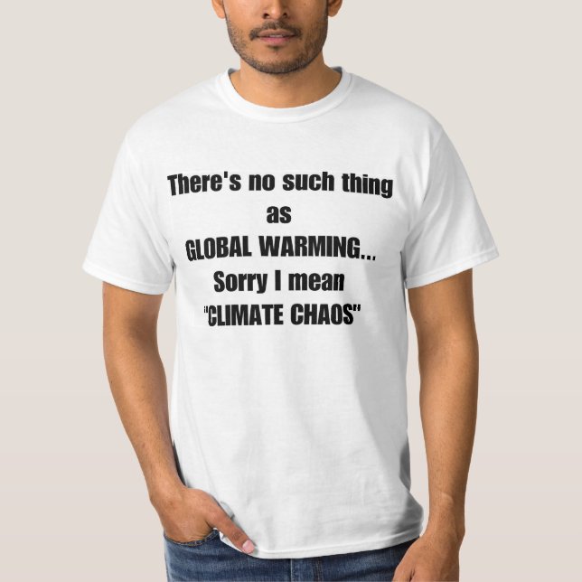 Die globale Erwärmung tut mir leid, dass ich den T T-Shirt (Vorderseite)