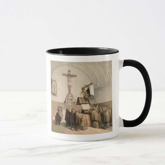Die Glöckner an der Rhetorik des Capucines, Tasse (Rechts)