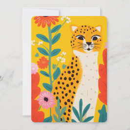 Die glückliche Cheetah