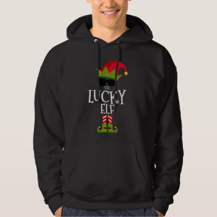 Die glückliche Elf-Kostümpassung Familiengruppe Ch Hoodie