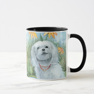 Die glückliche maltesische Tasse