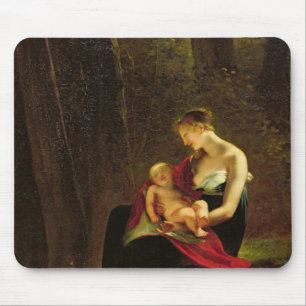 Die glückliche Mutter Mousepad