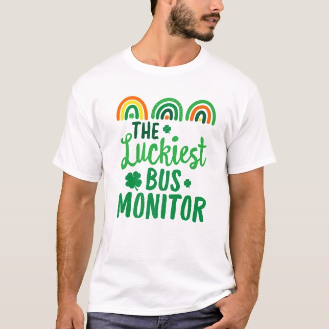 Die glücklichste Schulkundschaft St. Patrick's Day T-Shirt (Vorderseite)