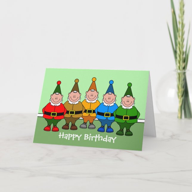 Die Gnome Karte (Vorderseite)