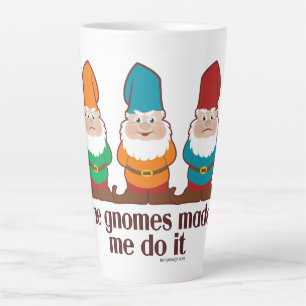 Die Gnomen haben mich dazu gebracht, es zu tun Milchtasse