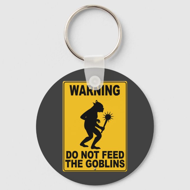 Die Goblins nicht Gefüttert Schlüsselanhänger (Vorderseite)