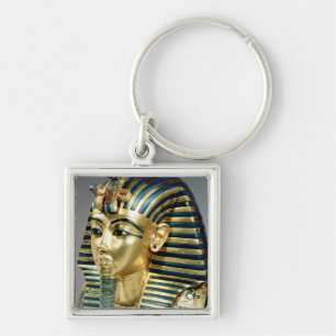 Die Goldbegräbnismaske, vom Grab von Tutankhamun Schlüsselanhänger