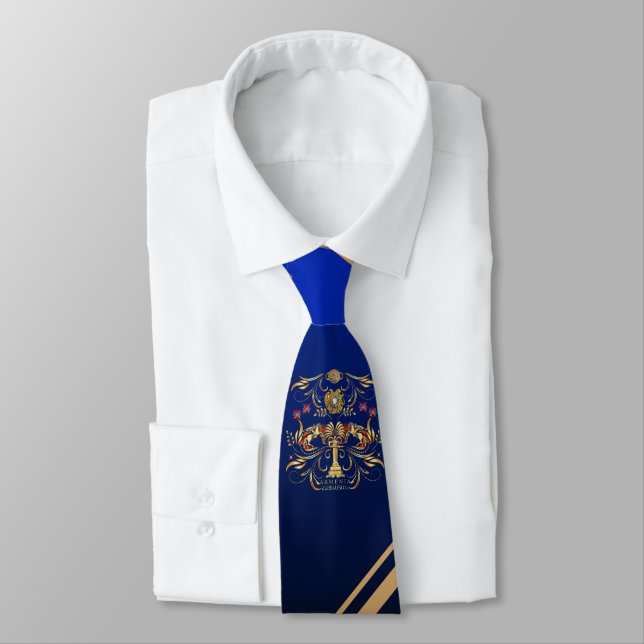 Die Golden Armenia Neck Tie Krawatte (Gebunden)