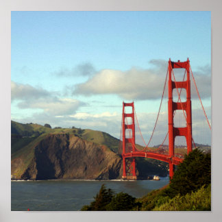Die Golden Gate Bridge Poster