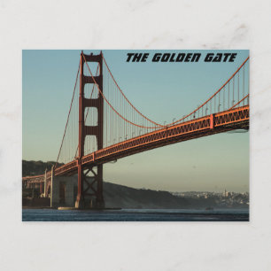 Die Golden Gate Bridge Postkarte