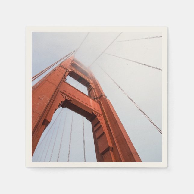 Die Golden Gate Bridge Serviette (Vorderseite)