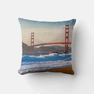 Die Golden Gate Bridge vom Baker Beach Kissen
